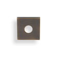 High quality image of Valli Square Rosette Cover Pack - Antique Brass| Sku. KSQ-AB |Trade Door Handles.