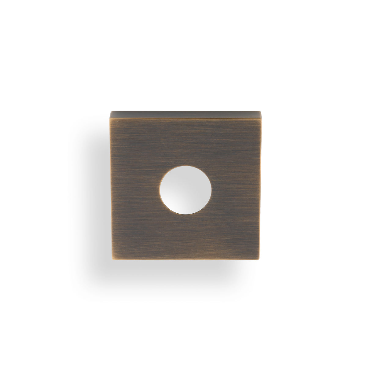 High quality image of Valli Square Rosette Cover Pack - Antique Brass| Sku. KSQ-AB |Trade Door Handles.