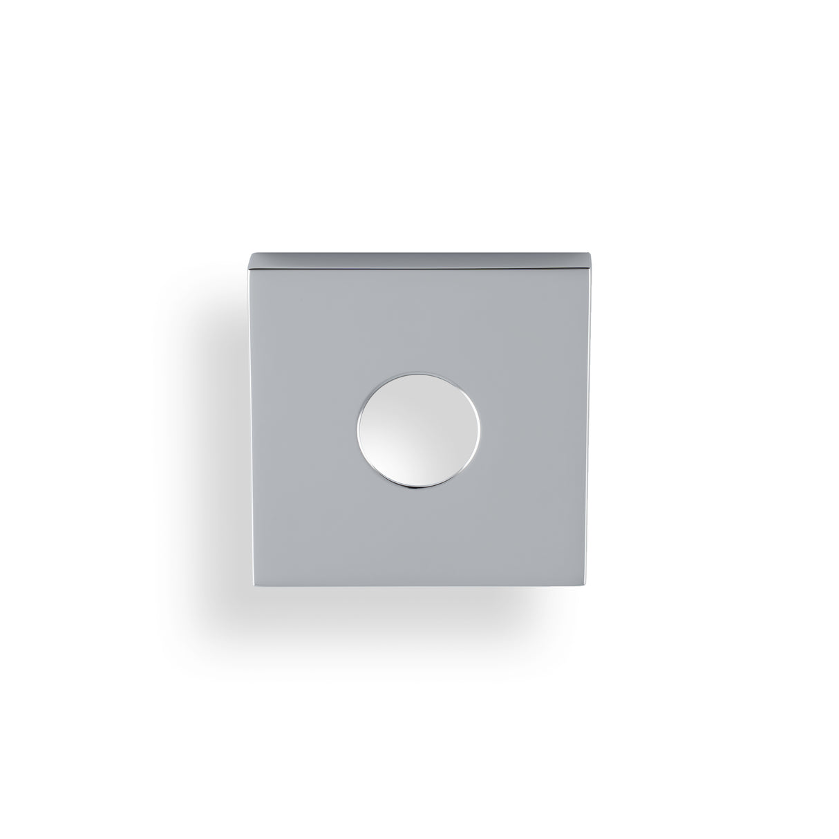 High quality image of Valli Square Rosette Cover Pack - Polished Chrome PVD| Sku. KSQ-PCPVD |Trade Door Handles.