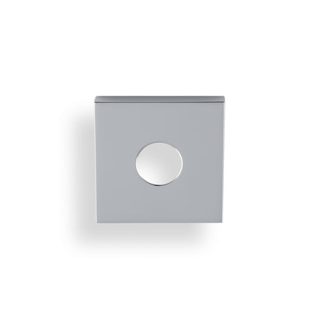 High quality image of Valli Square Rosette Cover Pack - Polished Chrome PVD| Sku. KSQ-PCPVD |Trade Door Handles.