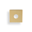 High quality image of Valli Square Rosette Cover Pack - Satin Brass PVD| Sku. KSQ-SBPVD |Trade Door Handles.