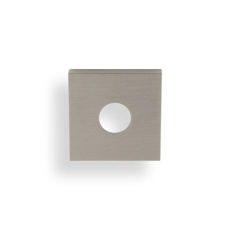 High quality image of Valli Square Rosette Cover Pack - Satin Nickel PVD| Sku. KSQ-SNPVD |Trade Door Handles.