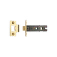 High quality image of the CE Tubular Latch 3" Polished Brass Finish | Sku. lal0082-pb | Discounted prices available from Trade Door Handles