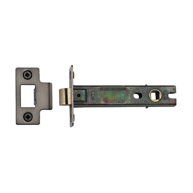 High quality image of the CE Tubular Latch 4" Matt Bronze Finish | Sku. lal0083-mb | Discounted prices available from Trade Door Handles