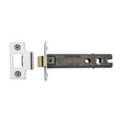 High quality image of the CE Tubular Latch 4" Polished Chrome/Nickel Finish | Sku. lal0083-pc-pn | Discounted prices available from Trade Door Handles