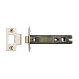 High quality image of the CE Tubular Latch 4" Satin Nickel/ Chrome Finish | Sku. lal0083-sn-sc | Discounted prices available from Trade Door Handles