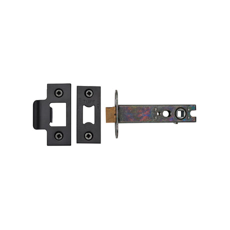 High quality image of the CE Heavy Duty Tubular Latch 4" Black Finish | Sku. lal0138-blk | Discounted prices available from Trade Door Handles