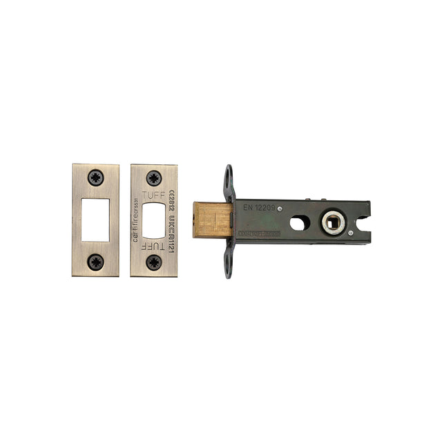 High quality image of the CE Tubular Deadbolt 3" Antique Finish | Sku. lal0276-at | Discounted prices available from Trade Door Handles
