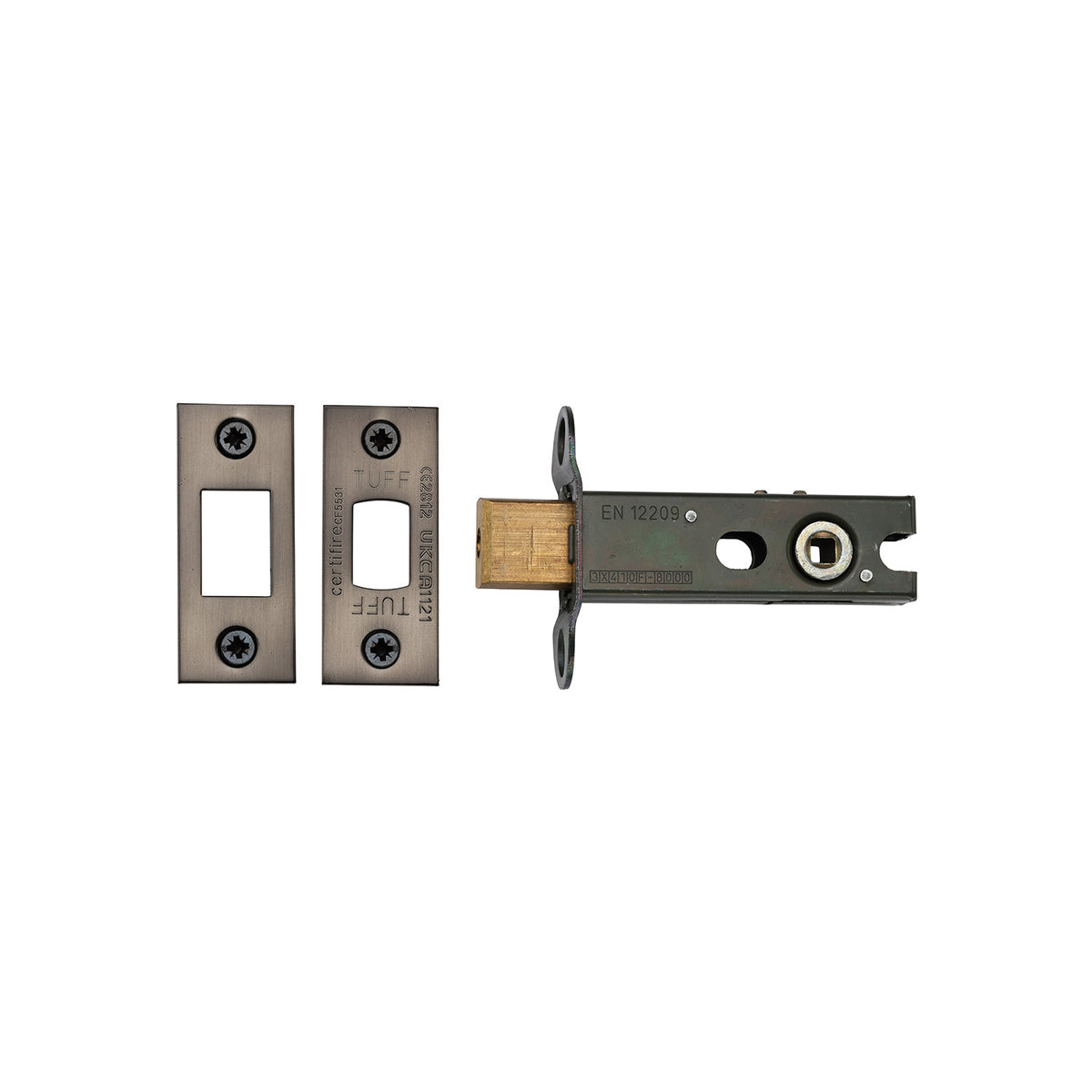 High quality image of the CE Tubular Deadbolt 3" Matt Bronze Finish | Sku. lal0276-mb | Discounted prices available from Trade Door Handles