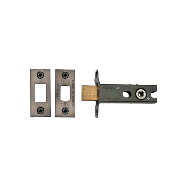 High quality image of the CE Tubular Deadbolt 3" Matt Bronze Finish | Sku. lal0276-mb | Discounted prices available from Trade Door Handles