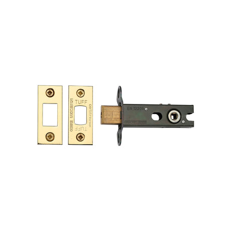High quality image of the CE Tubular Deadbolt 3" Pol.Brass Finsh | Sku. lal0276-pb | Discounted prices available from Trade Door Handles
