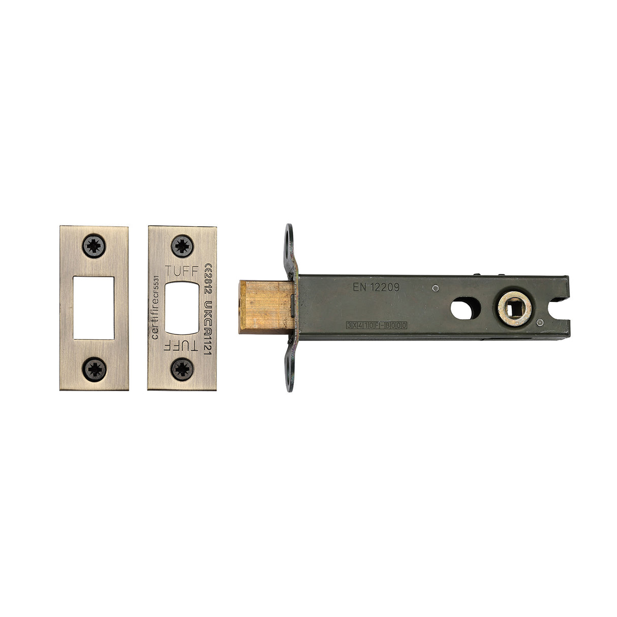 High quality image of the CE Tubular Deadbolt 4 Antique Finish
 | Sku. lal0277-at | Discounted prices available from Trade Door Handles