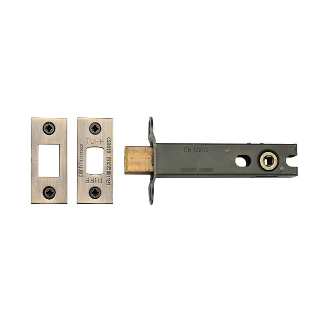 High quality image of the CE Tubular Deadbolt 4 Antique Finish
 | Sku. lal0277-at | Discounted prices available from Trade Door Handles