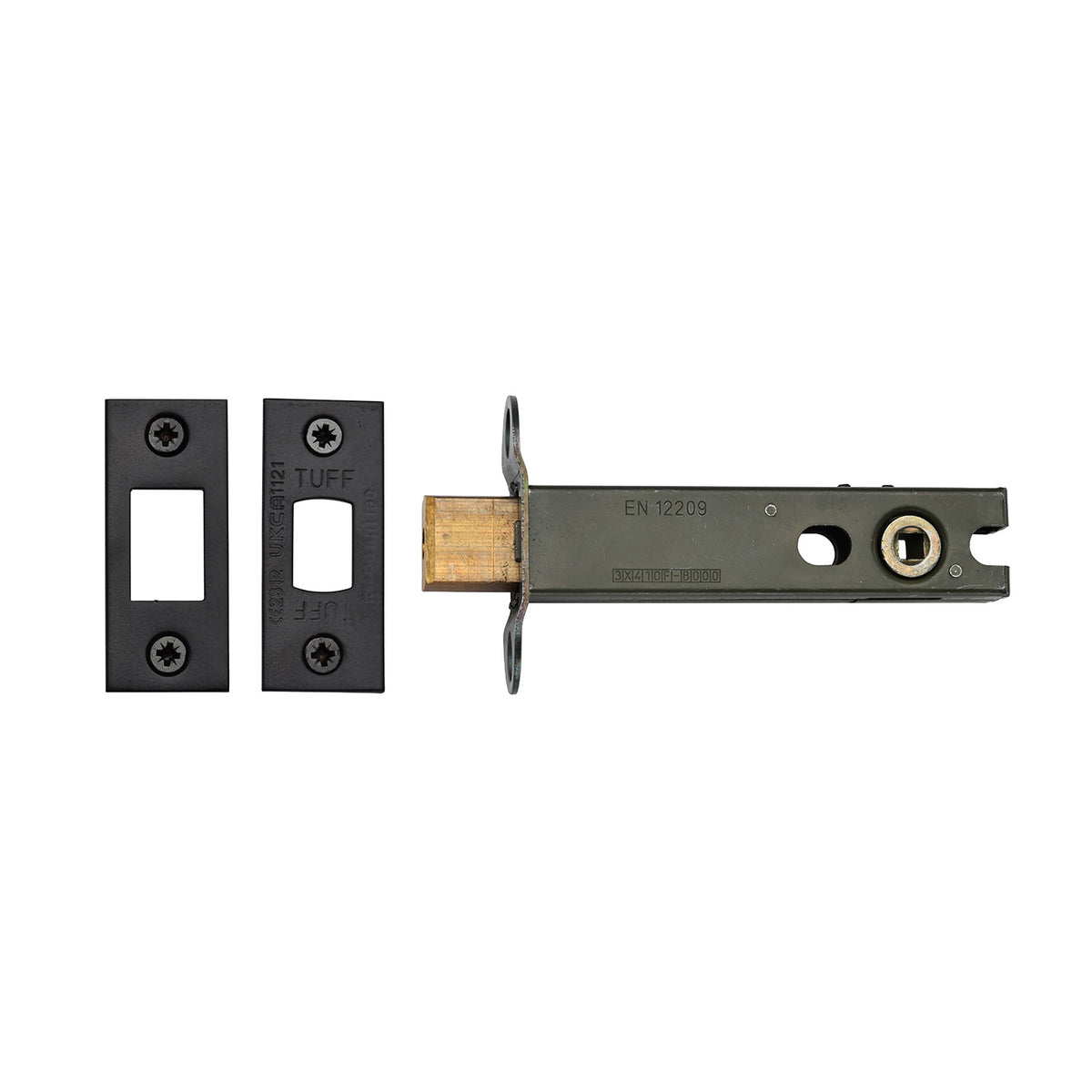 High quality image of the CE Tubular Deadbolt 4" Black Finish | Sku. lal0277-blk | Discounted prices available from Trade Door Handles