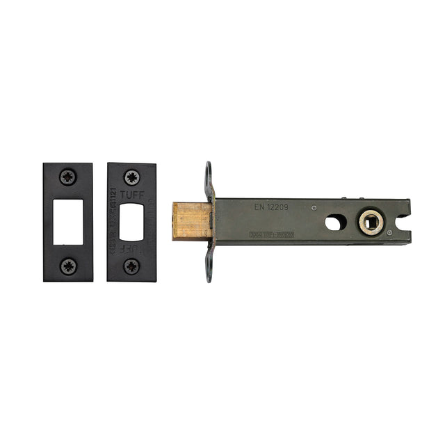 High quality image of the CE Tubular Deadbolt 4" Black Finish | Sku. lal0277-blk | Discounted prices available from Trade Door Handles