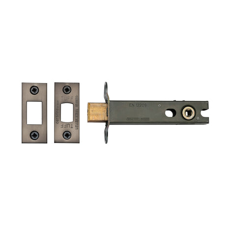 High quality image of the CE Tubular Deadbolt 4" Matt Bronze Finish | Sku. lal0277-mb | Discounted prices available from Trade Door Handles