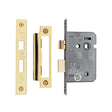High quality image of the CE 3 Lever Bathroom Lock 2 1/2" Polished Brass Finish | Sku. lal1422-pb | Discounted prices available from Trade Door Handles