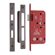 High quality image of the CE Bathroom Lock (78mm Centre) Matt Bronze Finish | Sku. lal1625-mb | Discounted prices available from Trade Door Handles