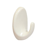 This is an image of Timco - Oval Self-Adhesive Hooks - Large 57 x 42.5mm - (3 PCS TIMpac) LARGEAHOOKP