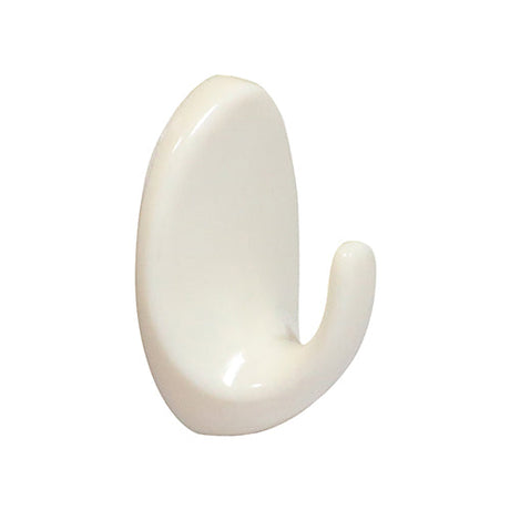 This is an image of Timco - Oval Self-Adhesive Hooks - Large 57 x 42.5mm - (3 PCS TIMpac) LARGEAHOOKP