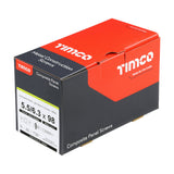 This is an image of Timco - Metal Construction Composite Panel Screws - Hex - EPDM Washer - Self-Drilling - Exterior - Silver Organic 5.5/6.3 x 98mm - (100 PCS Box) LH98W16B