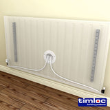 This is an image of Timco - Timloc Rad-Seal Radiator Pipe Guide and Seal - 1115 140mm - (10 PCS Box) LOC1115