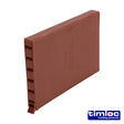 This is an image of Timco - Timloc Cavity Wall Weep Vent - Brown - 1143BR 65 x 10 x 100mm (50 Pieces Box) LOC1143BR