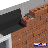 This is an image of Timco - Timloc Cavity Wall Weep Extension - Clear - 1144 50mm (50 Pieces Box) LOC1144