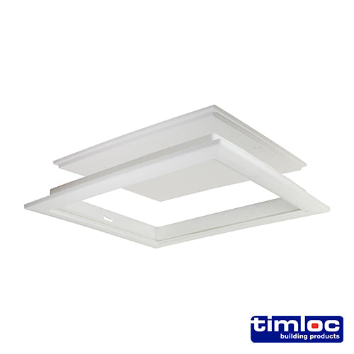 This is an image of Timco - Timloc Loft Access Door - Drop-in - White - 1168 562 x 665mm (1 Each Box) LOC1168