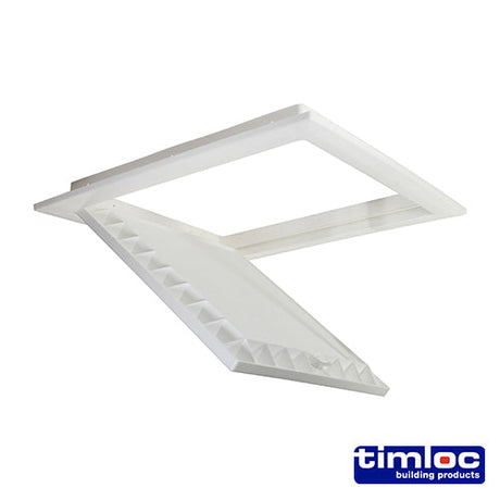 This is an image of Timco - Timloc Loft Access Door - Hinged - White - 1169 562 x 662mm (1 Each Box) LOC1169