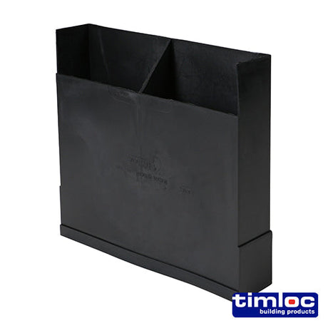 This is an image of Timco - Timloc Underfloor Vent - Vertical Extension Sleeve - 1204 + 150mm (20 Pieces Box) LOC1204