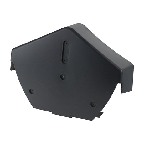 This is an image of Timco - Timloc Universal Dry Fix Angled Ridge End Cap - Grey - 99109 260 x 145mm (1 Each Bag) LOC99109