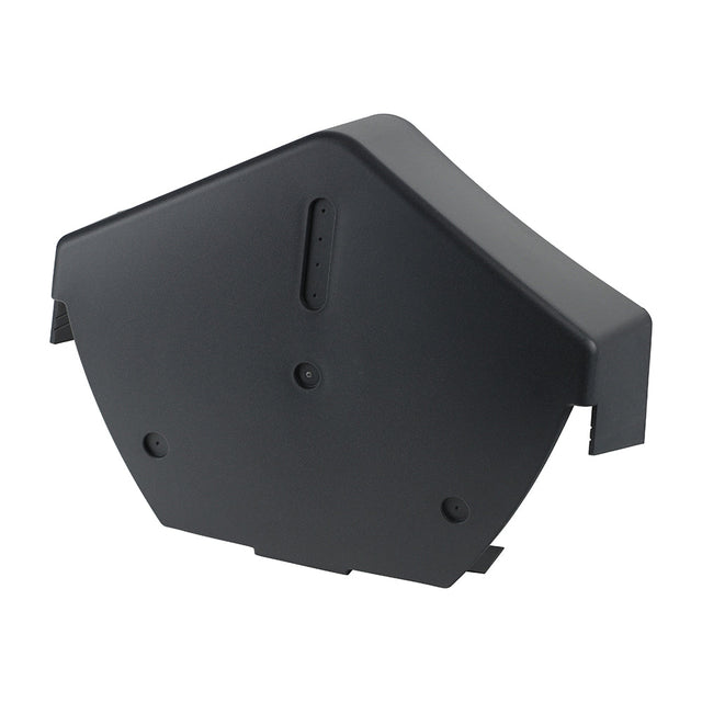 This is an image of Timco - Timloc Universal Dry Fix Angled Ridge End Cap - Grey - 99109 260 x 145mm (1 Each Bag) LOC99109