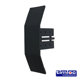 This is an image of Timco - Timloc Ambi-Verge Eaves Starter - Grey - 99153 155 x 105mm (1 Each Bag) LOC99153