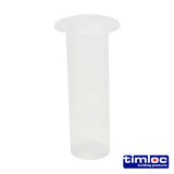 This is an image of Timco - Timloc Cavity Wall Drill Vent - Natural - DV1 80mm (50 Pieces Box) LOCDV1