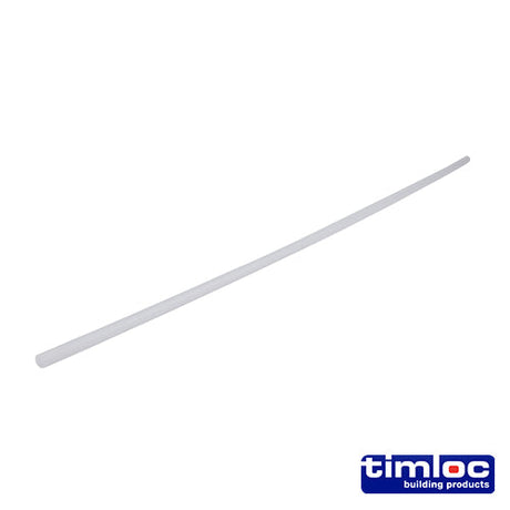 This is an image of Timco - Timloc Invisiweep Extension Tube - Clear - IW500EX 6 x 500mm (10 Pieces Bag) LOCIW500EX