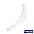 This is an image of Timco - Timloc Invisiweep Wall Weep - White - IW50WH 65 x 10 x 102mm (50 Pieces Box) LOCIW50WH
