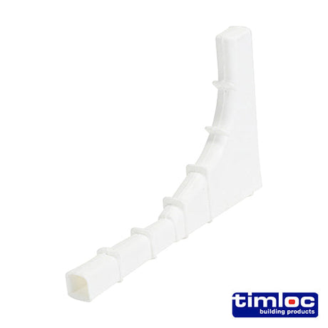 This is an image of Timco - Timloc Invisiweep Wall Weep - White - IW50WH 65 x 10 x 102mm (50 Pieces Box) LOCIW50WH