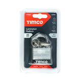 This is an image of Timco - Laminated Padlock 40mm (1 Each Backing Card) LSP40