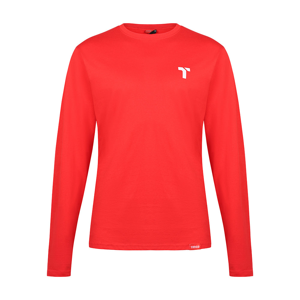 This is an image of Timco - Long Sleeve Trade T-Shirt Pack X Large (Grey/Red/Green) (3 Pieces Bag) LSTTMIXXL