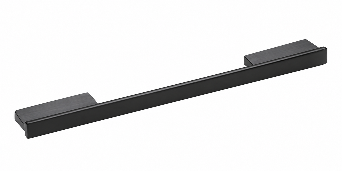 M.Marcus 203mm Cabinet Pull
 Matt Black Rustic Iron