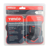 This is an image of Timco - Masonry Drill Bit Set 15pcs (15 Pieces Case) M15SET