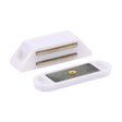 This is an image of Timco - Magnetic Catches - White 6kg - (100 PCS Bag) MC6BG