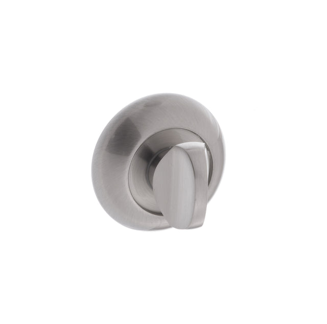 Quality image of Mediterranean WC Turn and Release on Round "C" Rose - Satin Nickel | Sku. mcwcsn | available from Trade Door Handles.