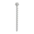 This is an image of Timco - Multi-Fix Masonry Bolts - Hex Flange - Exterior - Silver 6.0 x 100mm - (100 PCS Box) MF6100