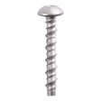 This is an image of Timco - Multi-Fix Masonry Bolts - Pan - Exterior - Silver 8.0 x 60/M10 - (100 PCS Box) MF860P
