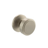 Quality image of Millhouse Brass Boulton Solid Brass Stepped Mortice Door Knob on Concealed Fix Rose - Satin Nickel | Sku. mh350smksnsolid | available from Trade Door Handles.