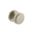 Quality image of Millhouse Brass Harrison Solid Brass Knurled Mortice Door Knob on Concealed Fix Rose - Satin Nickel | Sku. mh450ksmksnsolid | available from Trade Door Handles.