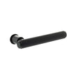 Quality image of Millhouse Brass Stephenson Lever Door Handle on Concealed Round Rose - Matt Black | Sku. mhcr250mb | available from Trade Door Handles.