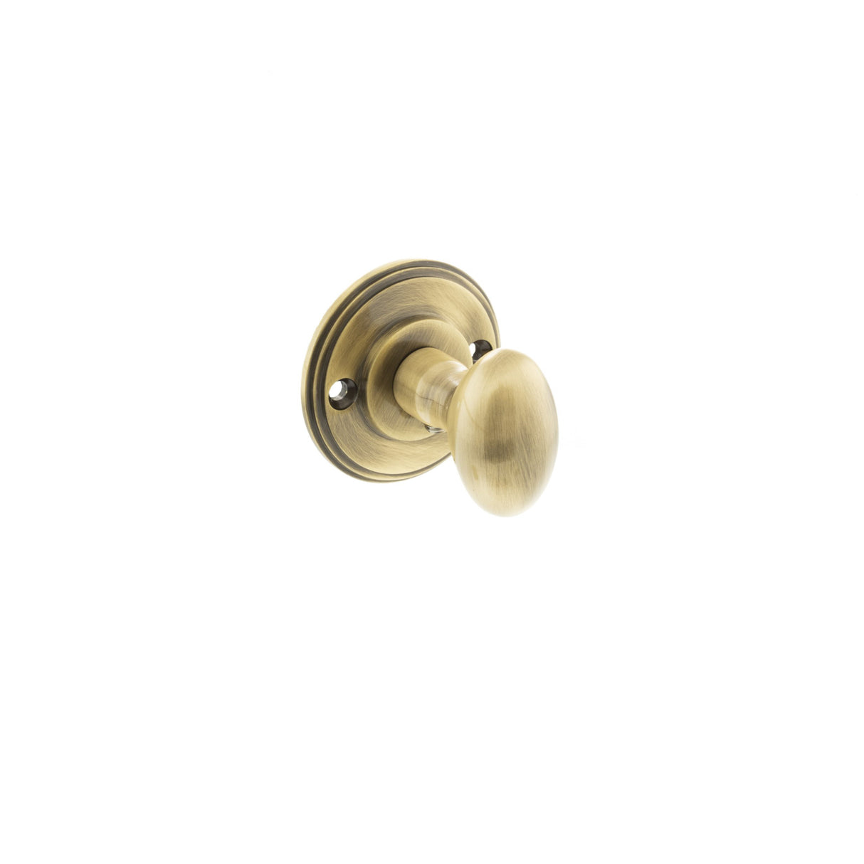 Quality image of Millhouse Brass Solid Brass Oval WC Turn and Release - Antique Brass | Sku. mhowcab | available from Trade Door Handles.